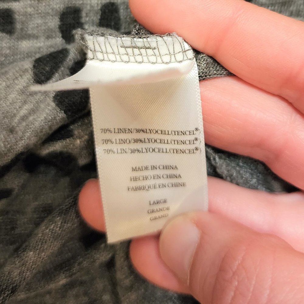 Rails | Lightweight Linen Blend Leopard Print Kni… - image 6